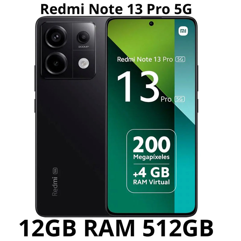 Xiaomi Redmi Note 13 Pro 12GB Ram 512GB 5G Global Black fast shipping